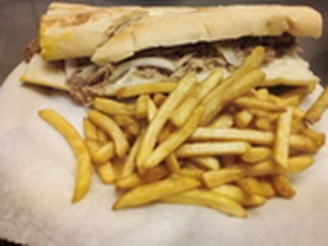 Roast Pork Sandwich.