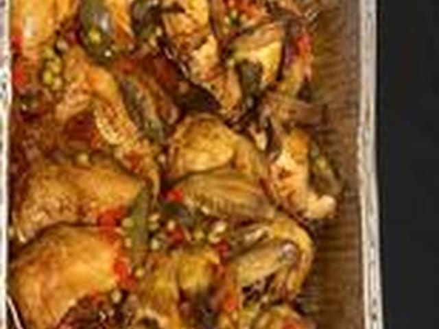 Baked Chicken 1/2 Tray.