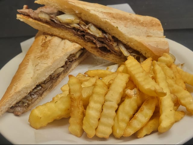 Palomilla Steak Sandwich.