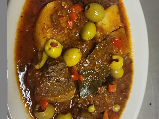 Beef with Potatoes.