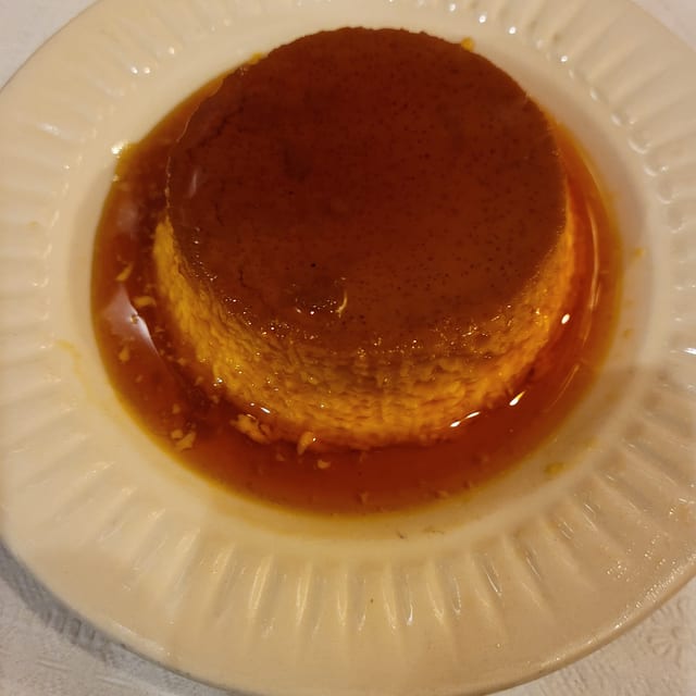 Vanilla Flan.